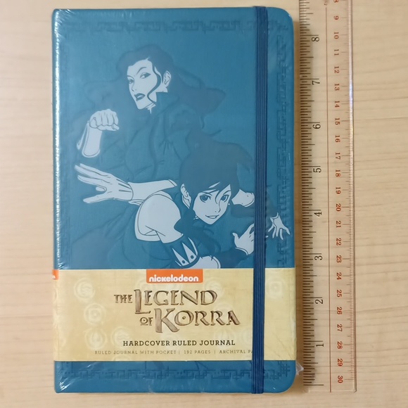 The Legend of Korra Hardcover Journal Diary Notebook Memos Book - Picture 12 of 12